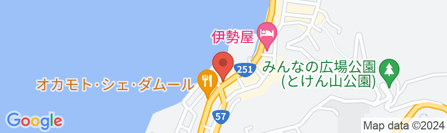 小浜温泉 プライベート・スパ・ホテル≪オレンジ・ベイ≫の地図