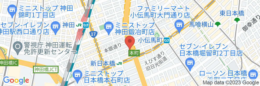 東急ステイ日本橋の地図