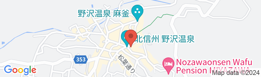 野沢温泉 千歳館の地図