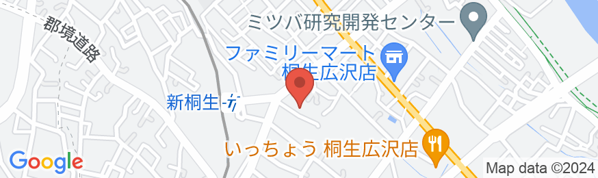 新桐生ビジネスホテル シティの地図
