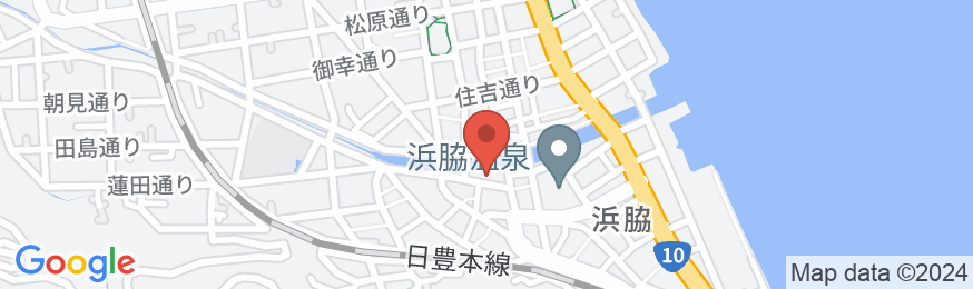 別府温泉 新玉旅館の地図