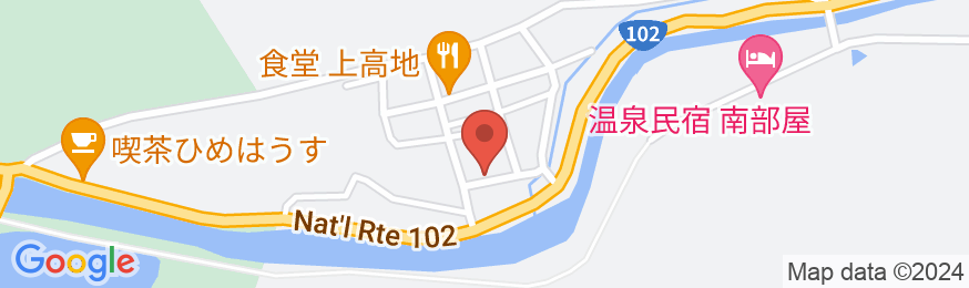 奥入瀬渓流温泉 おいらせの宿 鳳凰閣の地図