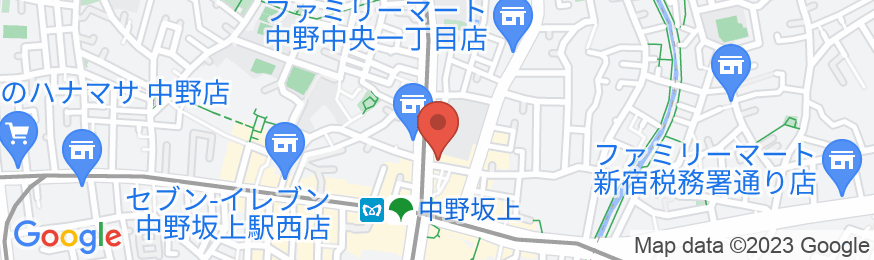旅舘 中野ロッヂの地図