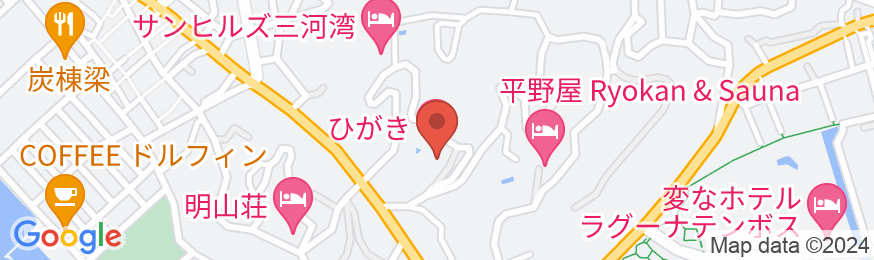 三谷温泉 ひがきホテルの地図