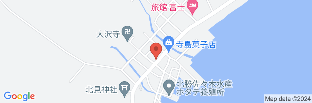 旅館 富士<利尻島>の地図