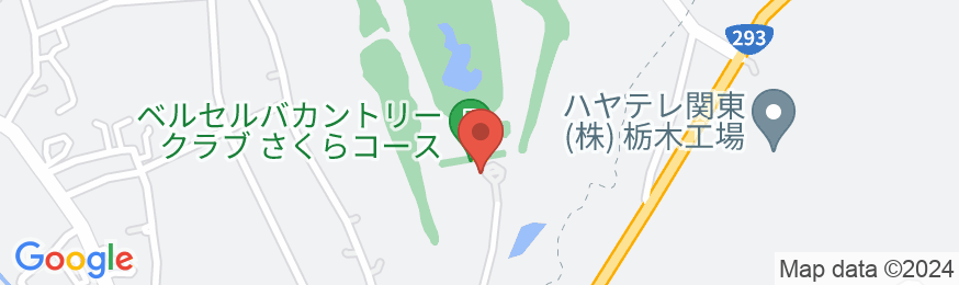 喜連川温泉 ゴルフ&ホテルベルセルバの地図
