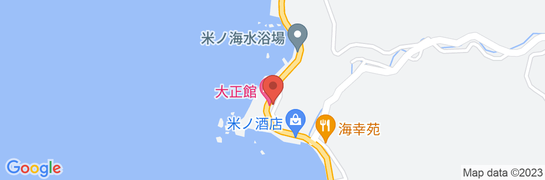 旅館 大正館<福井県>の地図