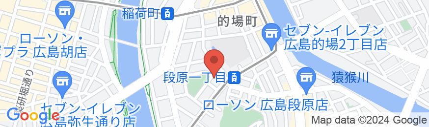 広島パークシティホテルの地図
