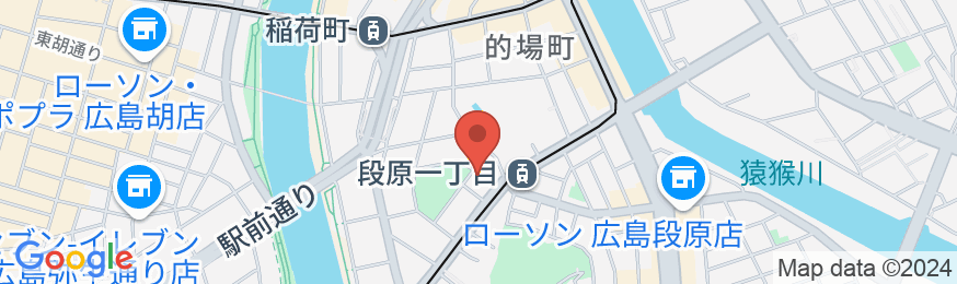 広島パークシティホテルの地図