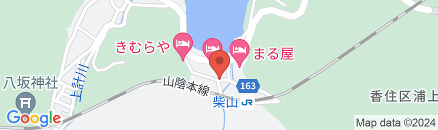 柴山温泉 癒しの宿こえもんの地図