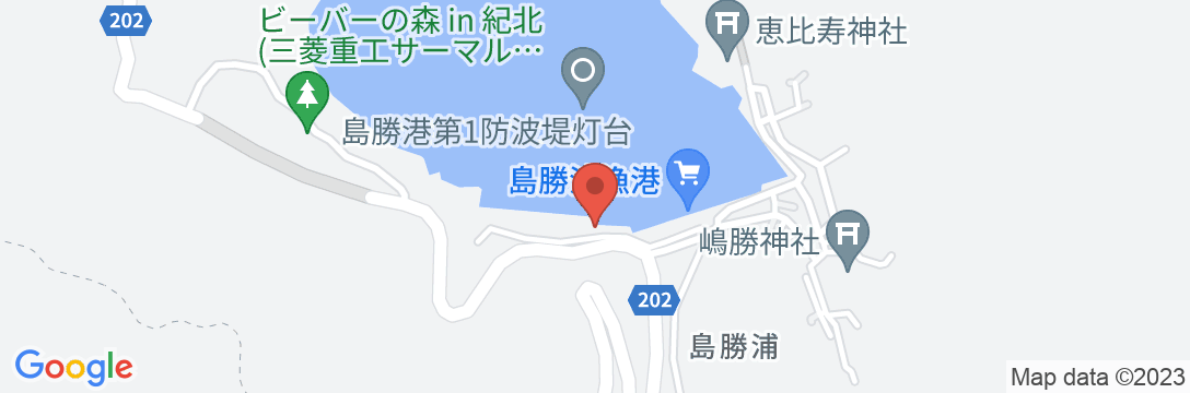 旅館 望洋の地図