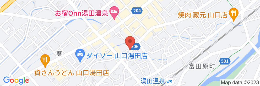 京栄旅館の地図