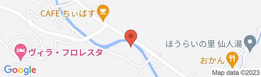 真玉温泉 山翆荘 スパランド真玉の地図