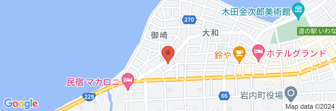 民宿 縁(えにし)の地図