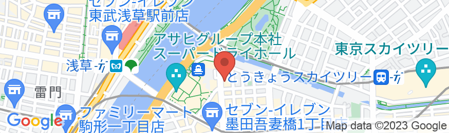つるや旅館<東京都>の地図