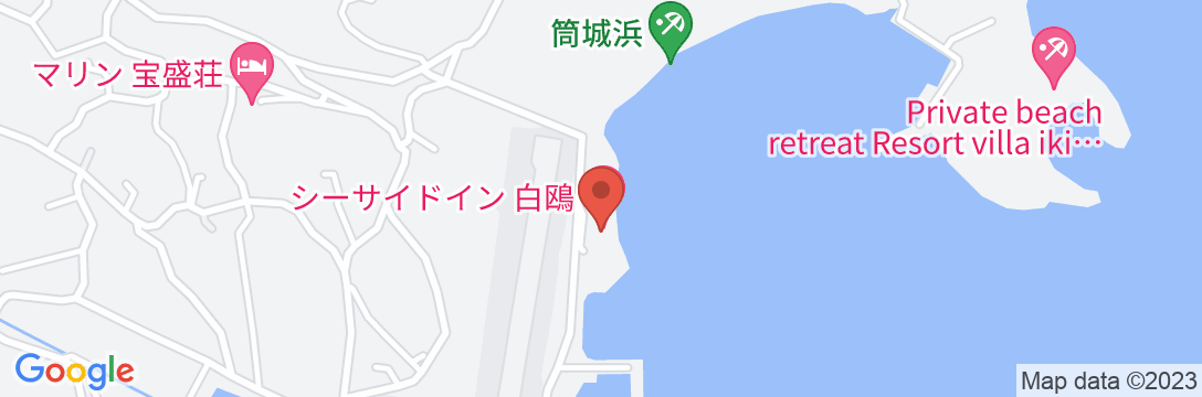 シーサイドイン 白鴎 <壱岐島>の地図