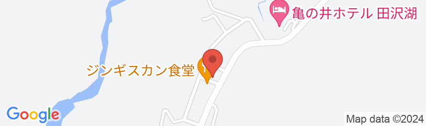 田沢湖高原温泉 民宿 ルームの地図