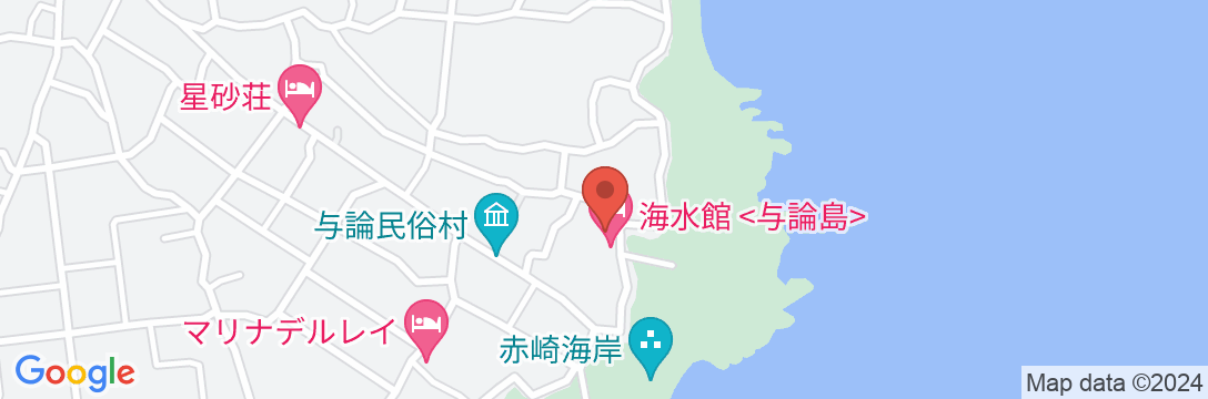 海水館 <与論島>の地図
