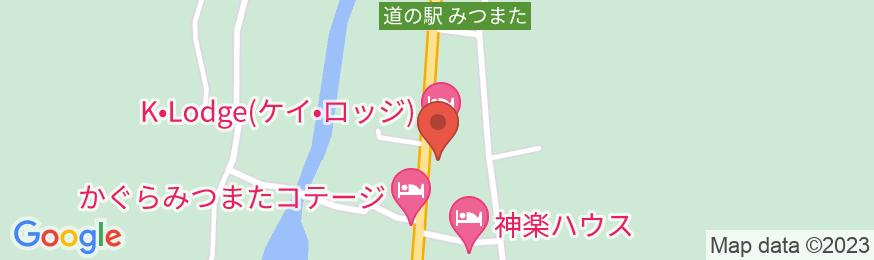 和田ロッヂの地図