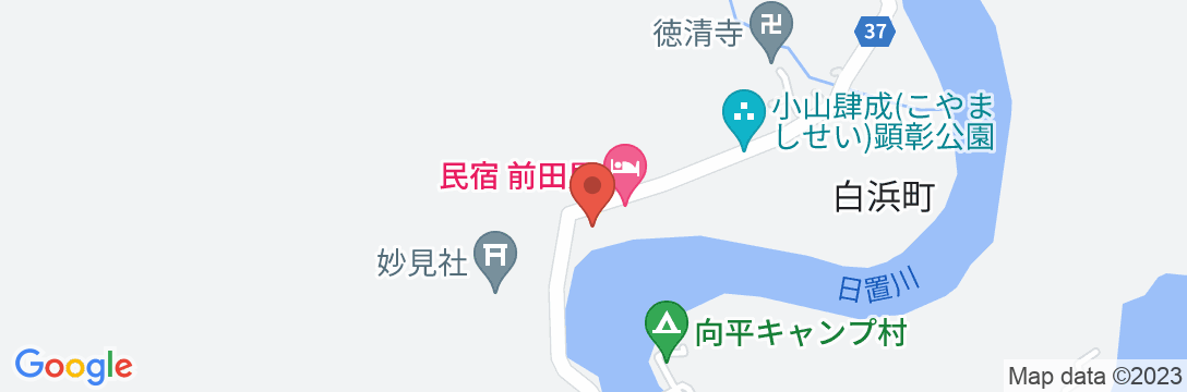 民宿 前田屋の地図