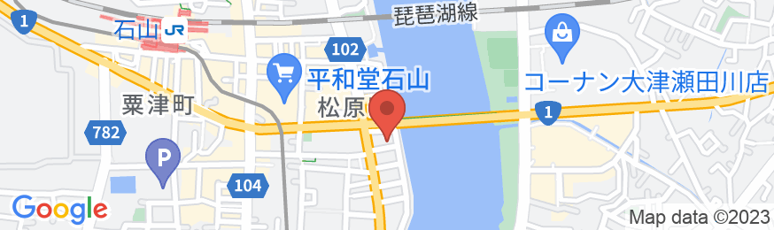 新近江別館の地図
