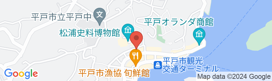 平戸洋風民宿 チャペル・イン・フィランドの地図