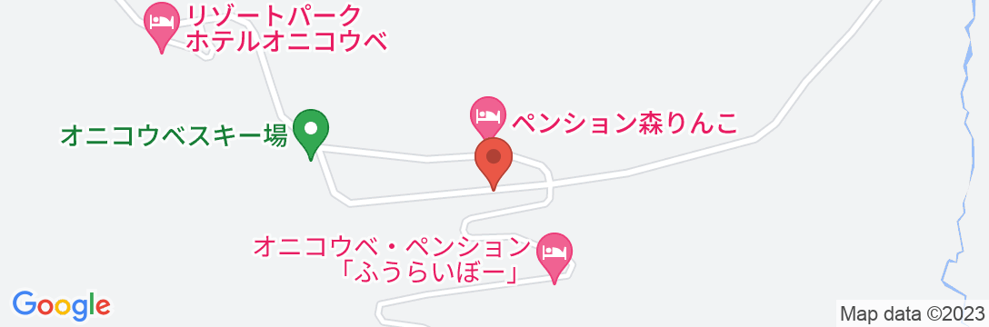 ペンション カウベル<宮城県>の地図