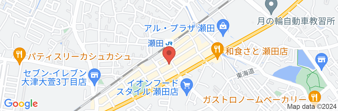 スマイルホテル大津瀬田の地図