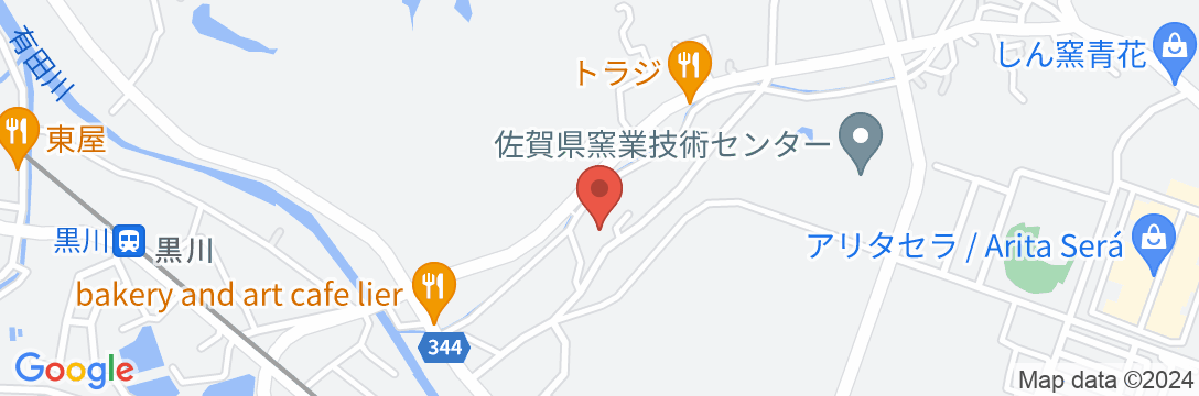 民宿 有田の地図