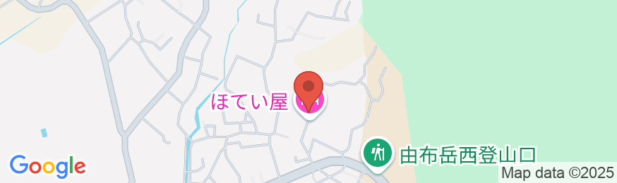 由布院温泉 ほてい屋の地図