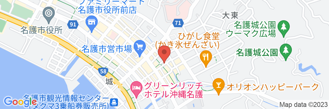 ホテル 山田荘の地図