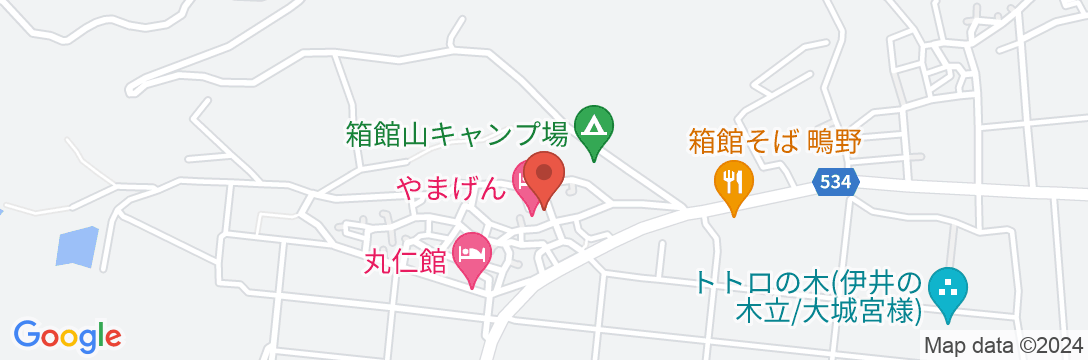 民宿 やまげん<滋賀県>の地図