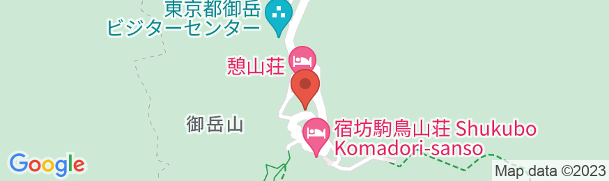 御岳山荘(みたけ山荘)の地図
