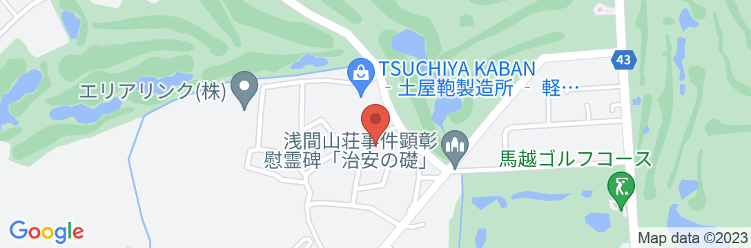 アメリーハウス軽井沢の地図