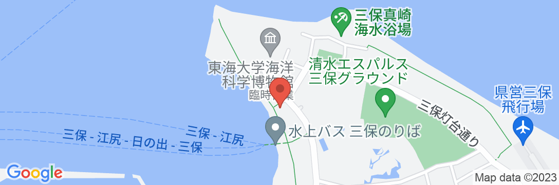 民宿 潮<静岡県>の地図