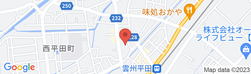 持田屋旅館の地図