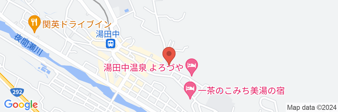 信州湯田中温泉 華灯りの宿 加命の湯の地図