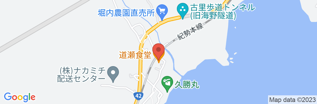 民宿 あづまの地図