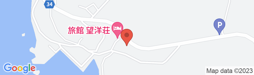 旅館 望洋荘の地図