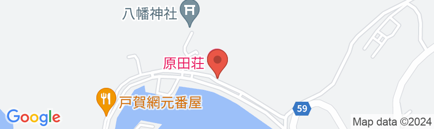 民宿 原田荘の地図