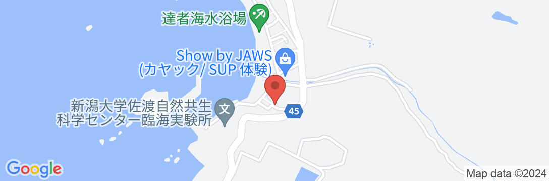民宿 どい <佐渡島>の地図