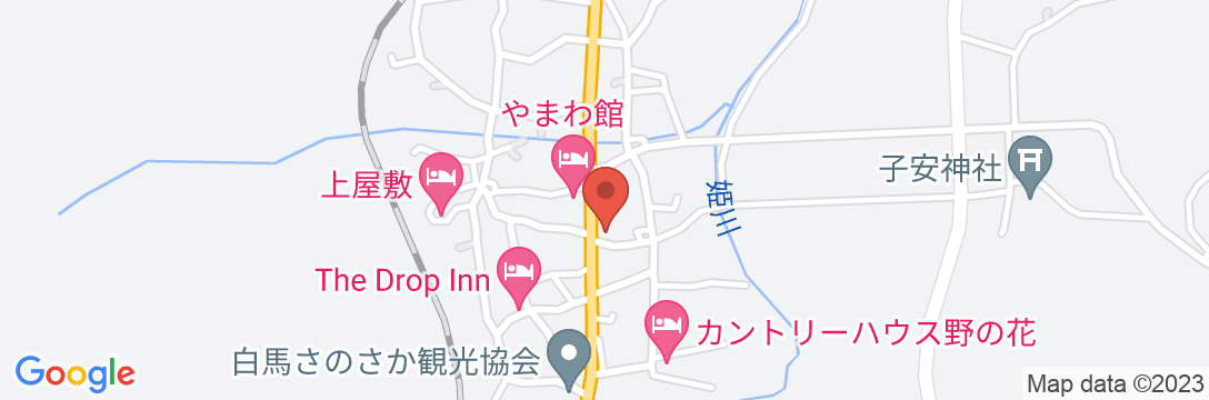 民宿 まるじう館の地図