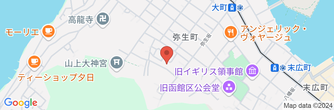 民宿 フナミの地図