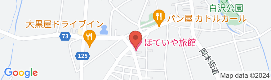 ほていや旅館<栃木県>の地図