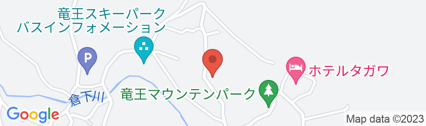ミディアムホテル スノーエンジェル イン 北志賀の地図