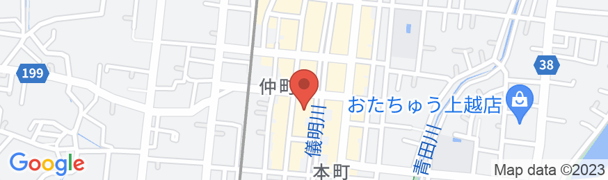 Tabist 上越セントラルホテル 高田仲町の地図