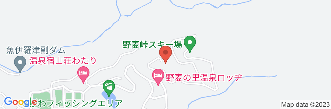 奈川渋沢温泉 アドバンテージの地図