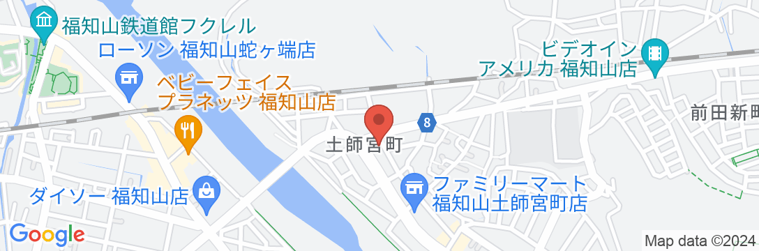 福知山ウィークリーホテルの地図