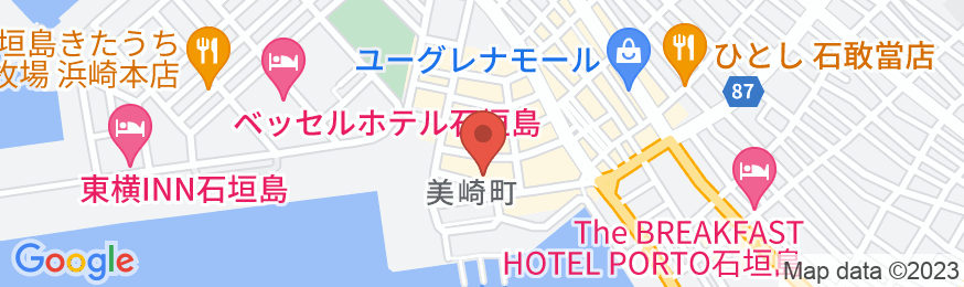 南の美ら花 ホテル ミヤヒラ <石垣島>の地図