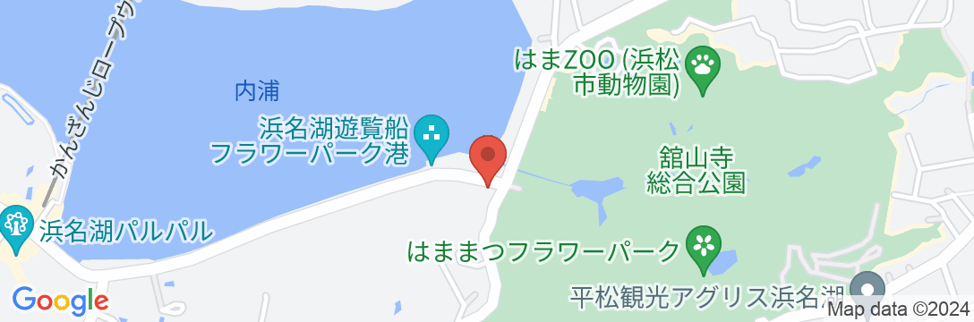 浜名湖わんわんパラダイスホテルの地図